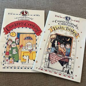 Gooseberry Patch Country Friends Collection Cookbooks (2 - Softcover)